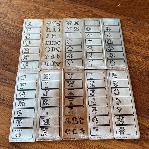 Embossing Materials Collection - Picture 2 of 5